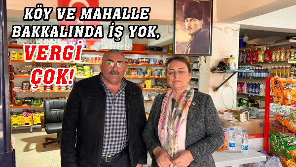 Köy bakkalları dertli