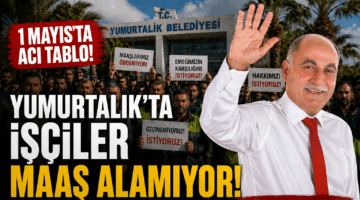 YUMURTALIK’TA İŞÇİLER MAAŞ ALAMIYOR