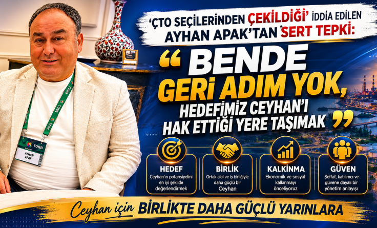 Ayhan Apak: Ben geri çekilmem