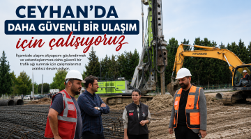 Köprü İnşaatını Yerinde İnceledi