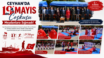 Ceyhan’da 19 Mayıs coşkusu