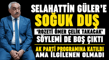 Selahattin Güler’e Soğuk Duş