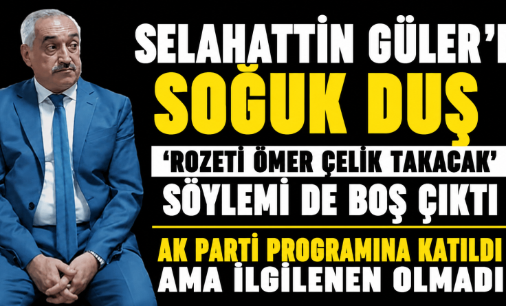 Selahattin Güler’e Soğuk Duş