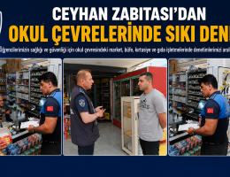 Ceyhan zabıtasından denetim