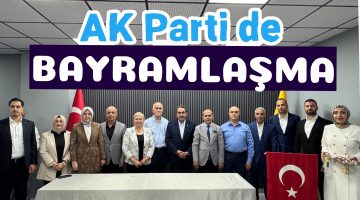 AK Parti de bayramlaşma
