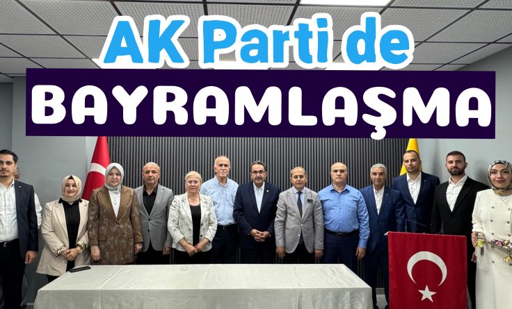 AK Parti de bayramlaşma