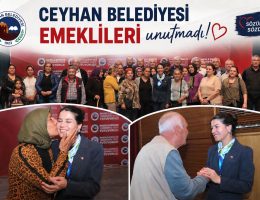 Ceyhan Belediyesi Emeklileri Unutmadı