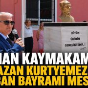 Ramazan Kurtyemez’den Kurban Bayramı Mesajı