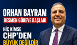 Orhan Bayram göreve başladı