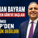 Orhan Bayram göreve başladı