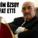 SAMİM ÖZSOY HAYATINI KAYBETTİ