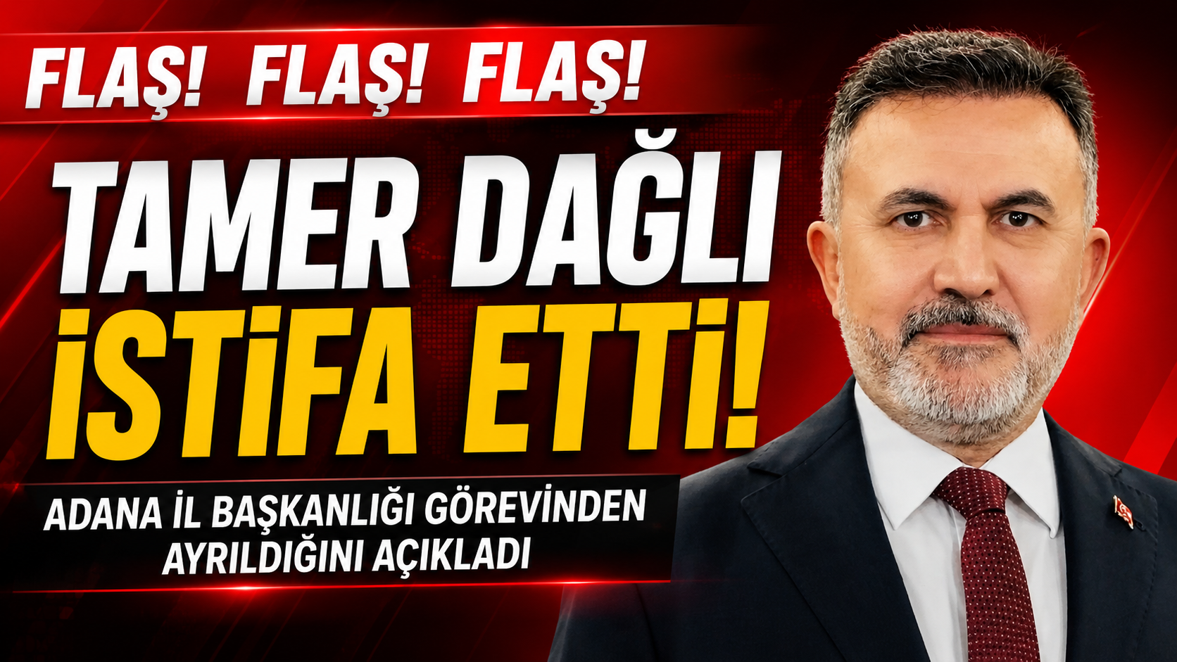 Tamer Dağlı istifa etti