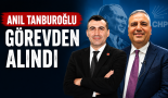 Tanburoğlu görevden alındı