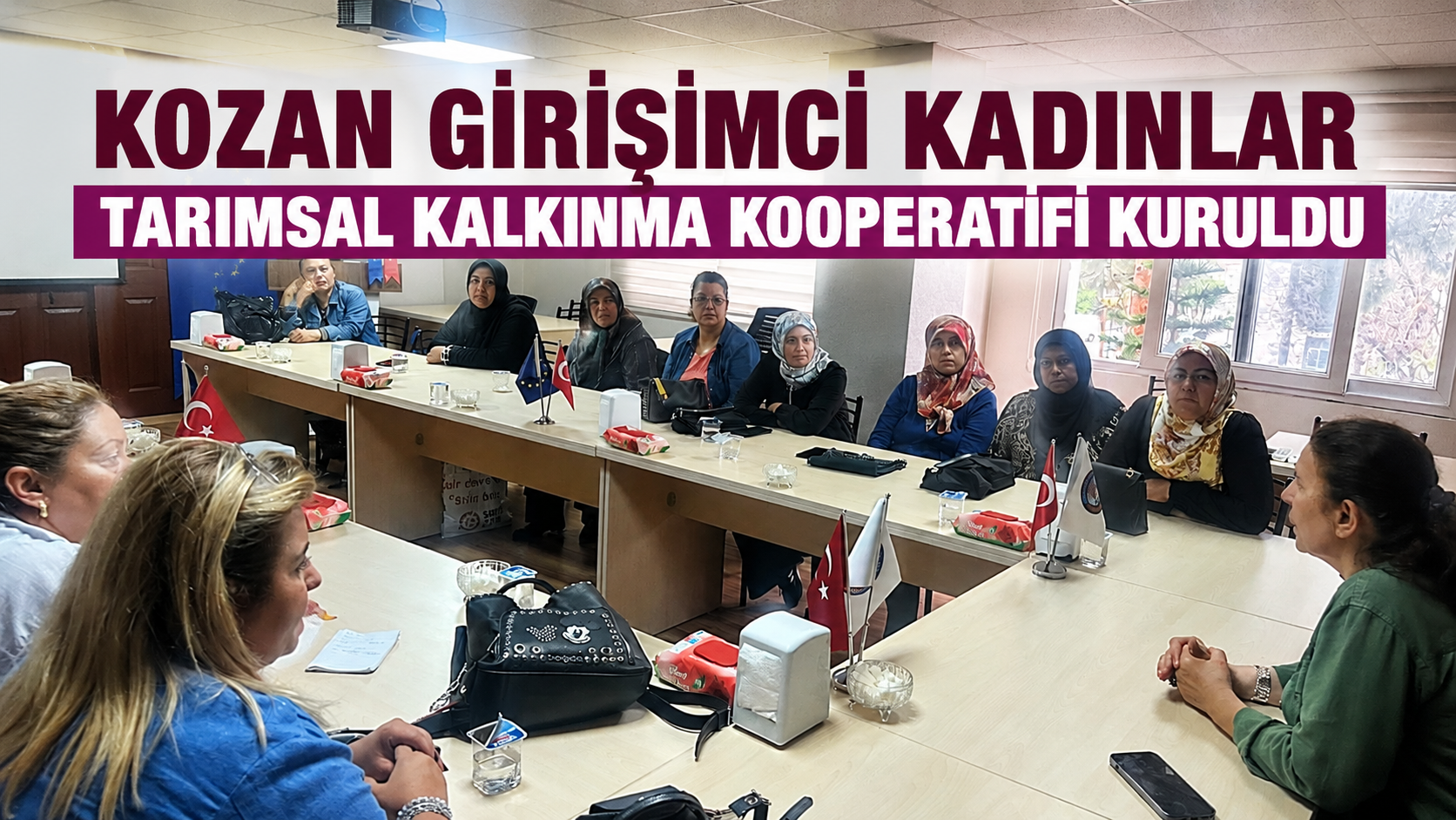 Kozan’da Kadın Emeğine Kooperatif Desteği