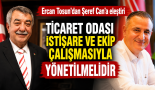 Tosun’dan Can’a eleştiri
