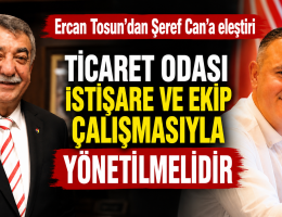Tosun’dan Can’a eleştiri
