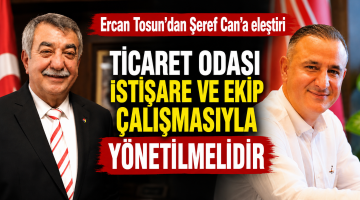Tosun’dan Can’a eleştiri