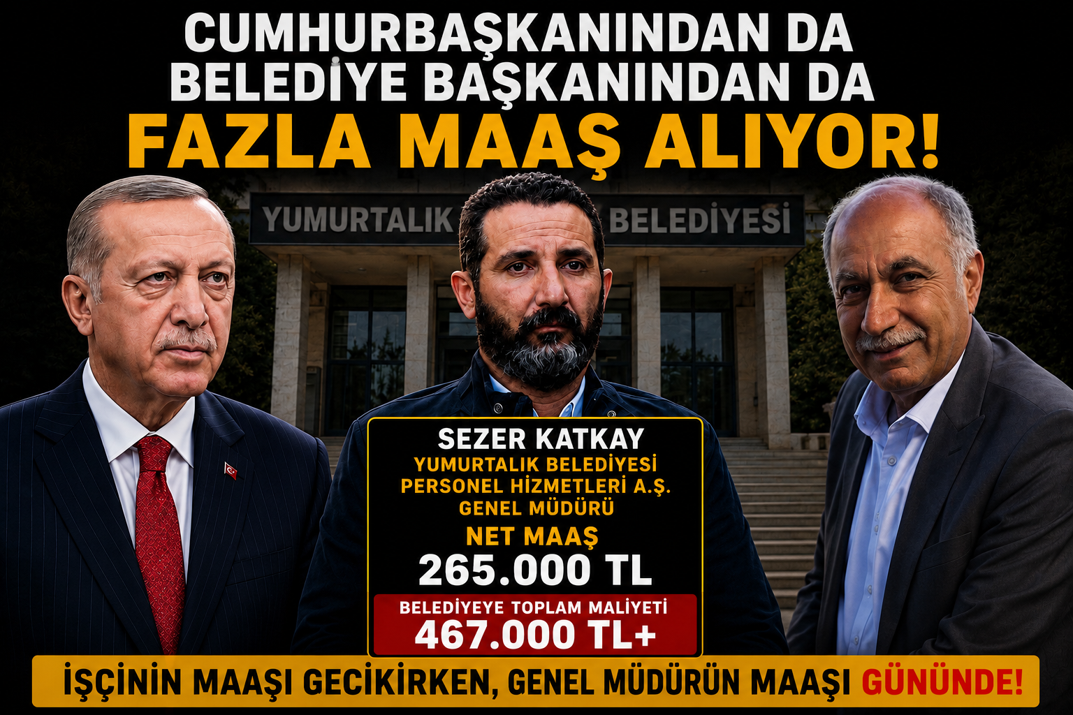 Dudak uçurtan maaş iddiası