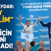 Kadir AYDAR’dan bomba açıklama