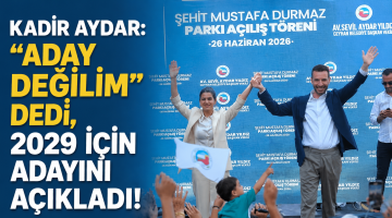 Kadir AYDAR’dan bomba açıklama