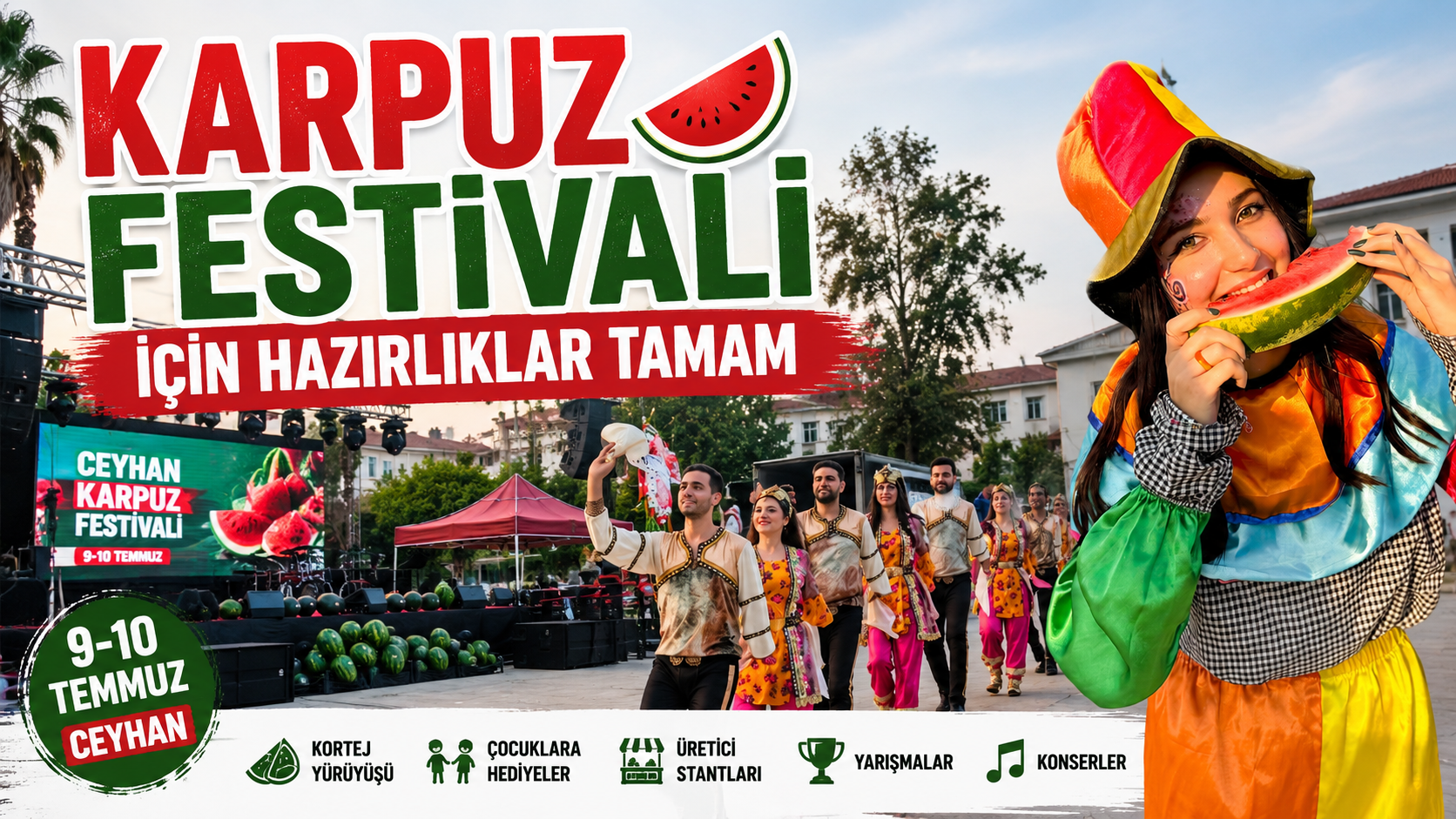 Karpuz Festivaline hazır
