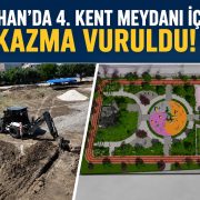 “Ceyhan’da 4. Kent Meydanı İçin Kazma Vuruldu”