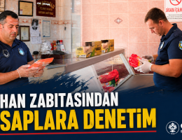 Zabıta kasapları denetledi
