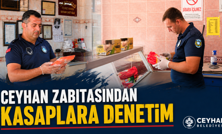 Zabıta kasapları denetledi