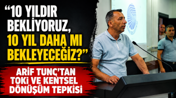 Seyhan meclisinde TOKİ çıkışı