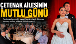 Ceren ve Cantürk çiftinin mutlu günü