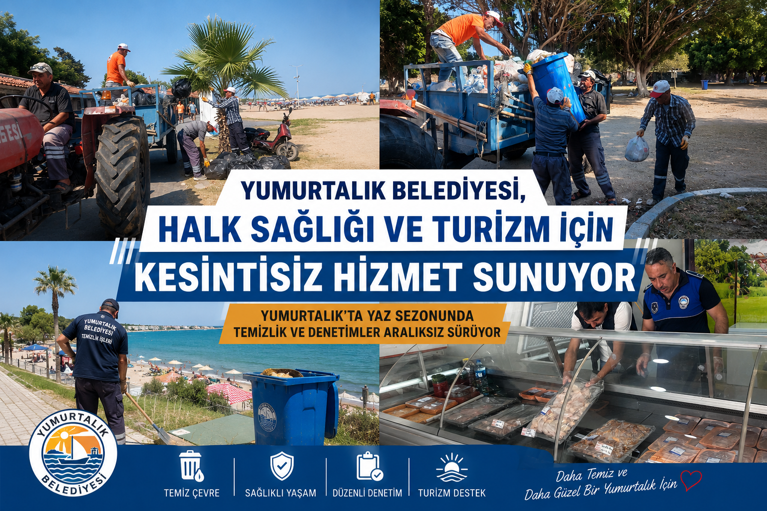 Yumurtalık Belediyesi yaza hazır