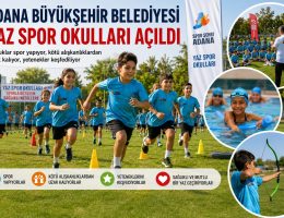 Adana Büyükşehir Belediyesi Yaz Spor Okulları açıldı
