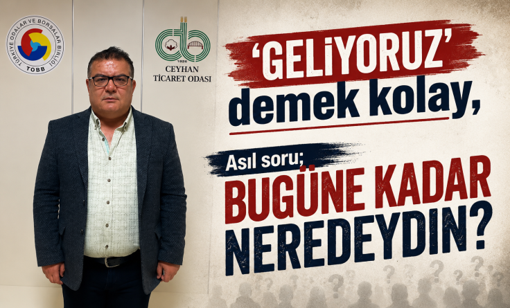 ‘Geliyoruz’ demekle olmuyor!
