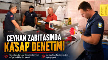 Zabıta kasapları denetledi