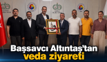 Başsavcıdan veda ziyareti
