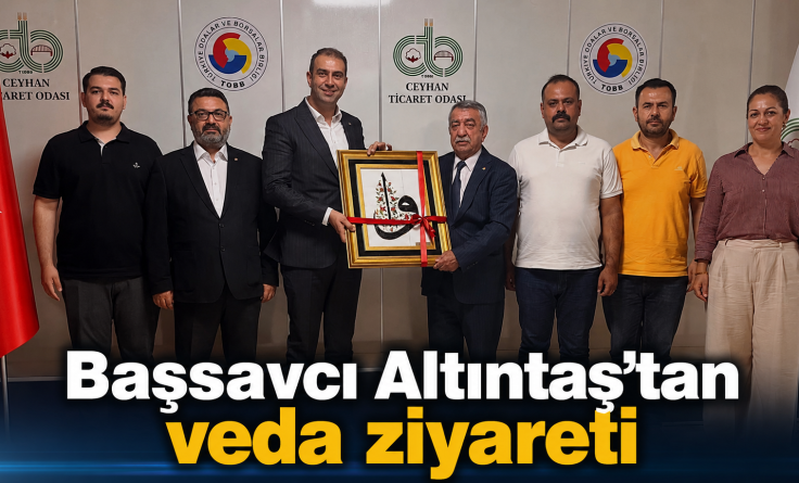 Başsavcıdan veda ziyareti