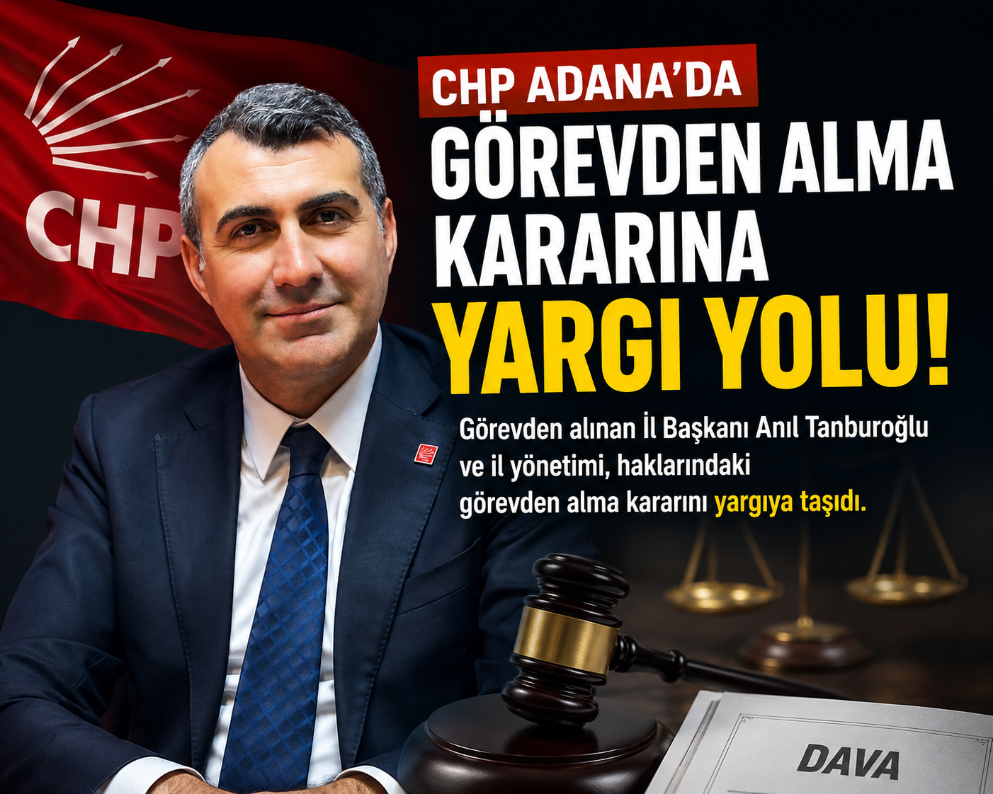 Tanburoğlu,Görevden Alma Kararını Yargıya Taşıdı