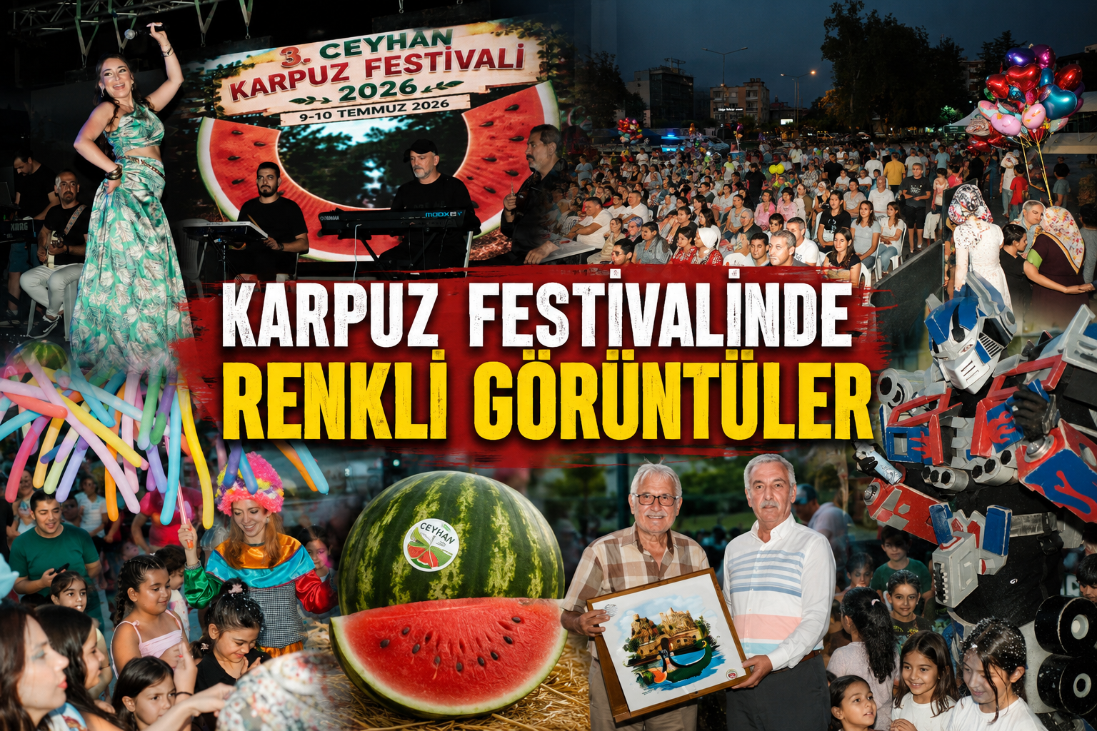 3. Karpuz Festivali yapıldı