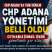 CHP Adana yönetimi belli oldu