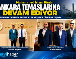 Bünül’ün Ankara mesaisi
