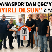 Adanaspor’dan ÇGC’ye “HAYIRLI OLSUN” ziyareti