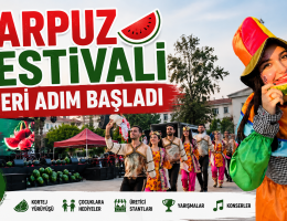 Karpuz festivaline ramak kaldı