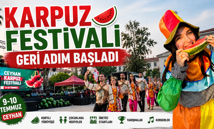 Karpuz festivaline ramak kaldı