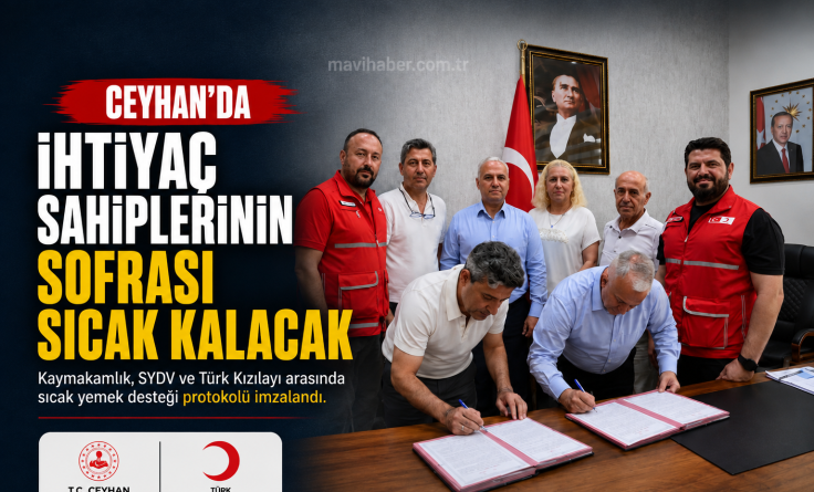 Kaymakamlık ve Kızılay imzaladı