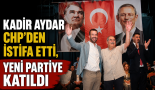 Kadir Aydar Yeni Partiye katıldı