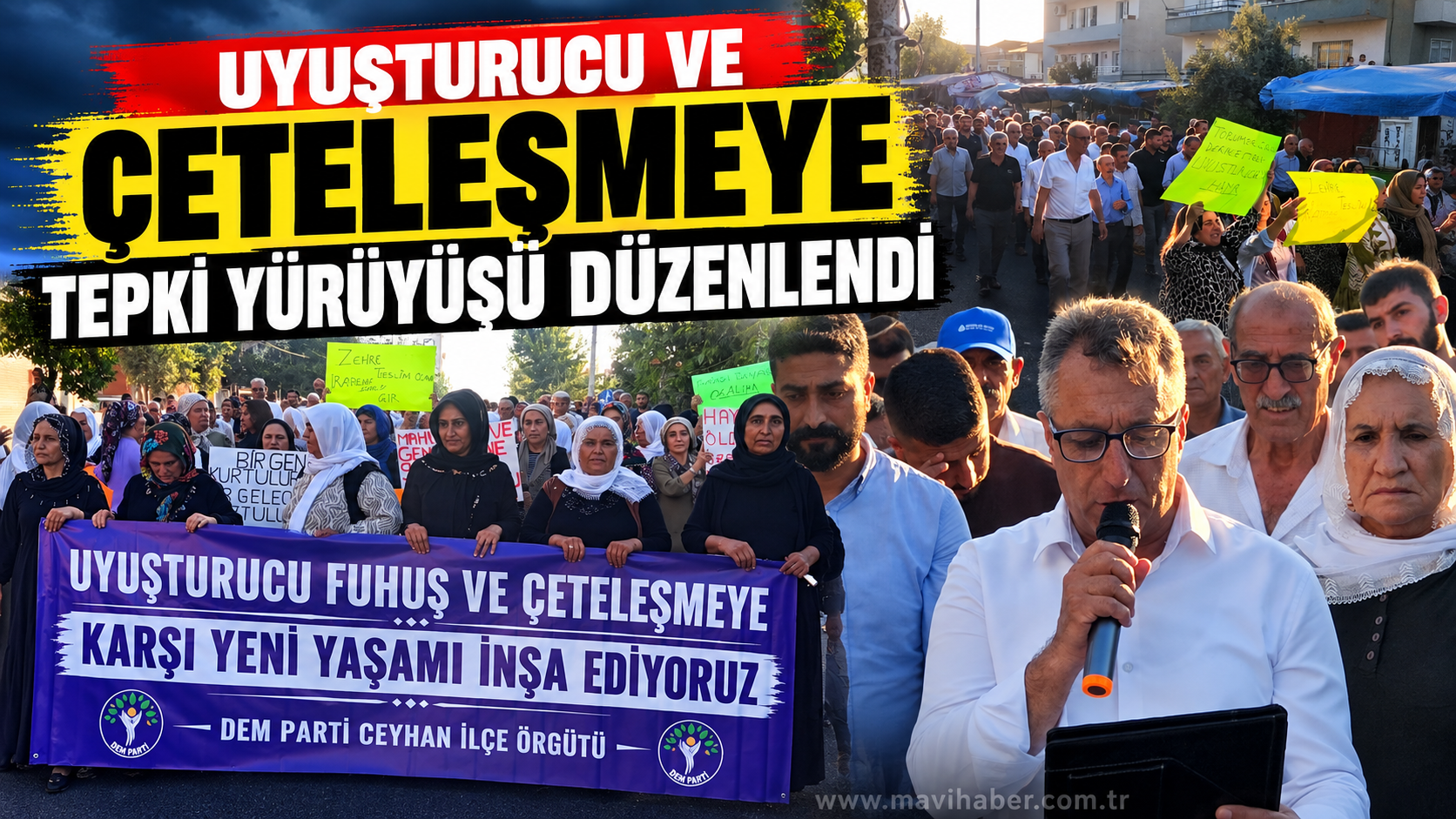 Dem’den toplumsal tepki Dem’den toplumsal tepki