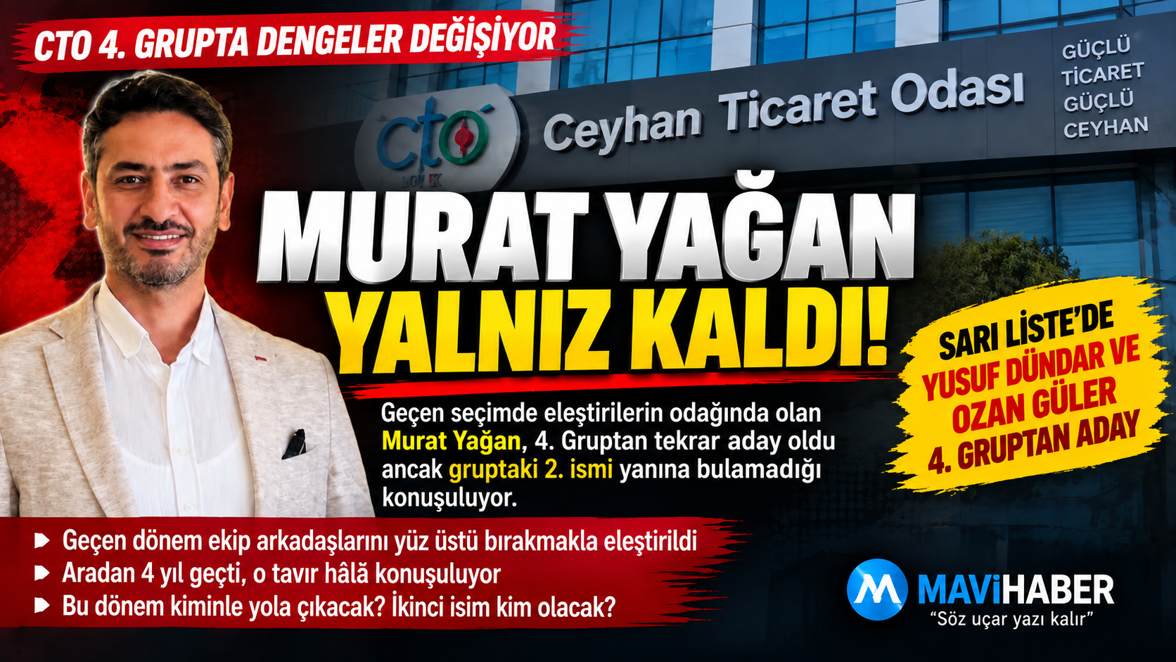 MURAT YAĞAN NE YAPACAK