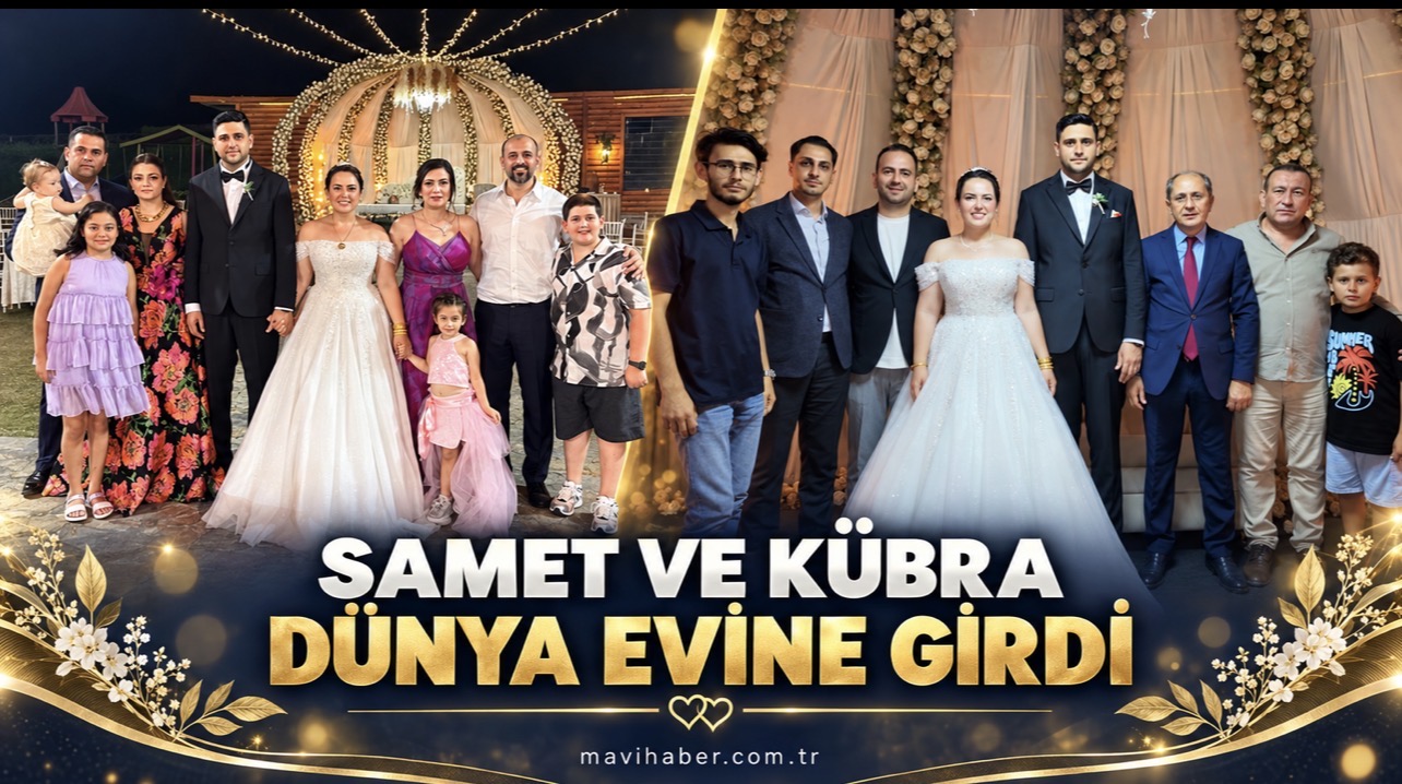 Samet ve Kübra Dünya Evine Girdi