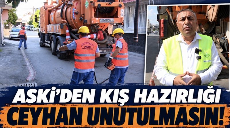 ASKİ’den kış hazırlığı ASKİ’den kış hazırlığı
