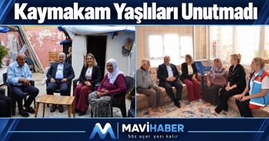 Kaymakam Yaşlıları Unutmadı Kaymakam Yaşlıları Unutmadı